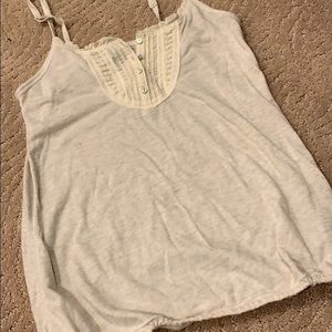 American Eagle comfy soft tan tank